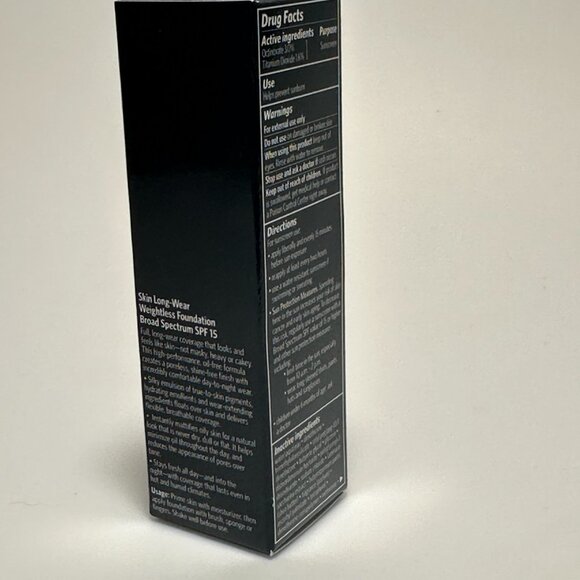 Bobbi Brown Skin Longwear Weightless Foundation SPF 15: Natural Tan W-054 0.44oz - Picture 2 of 3